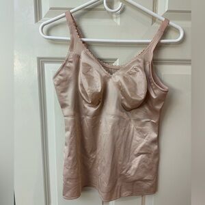 Ruby Ribbon Cream Camisole